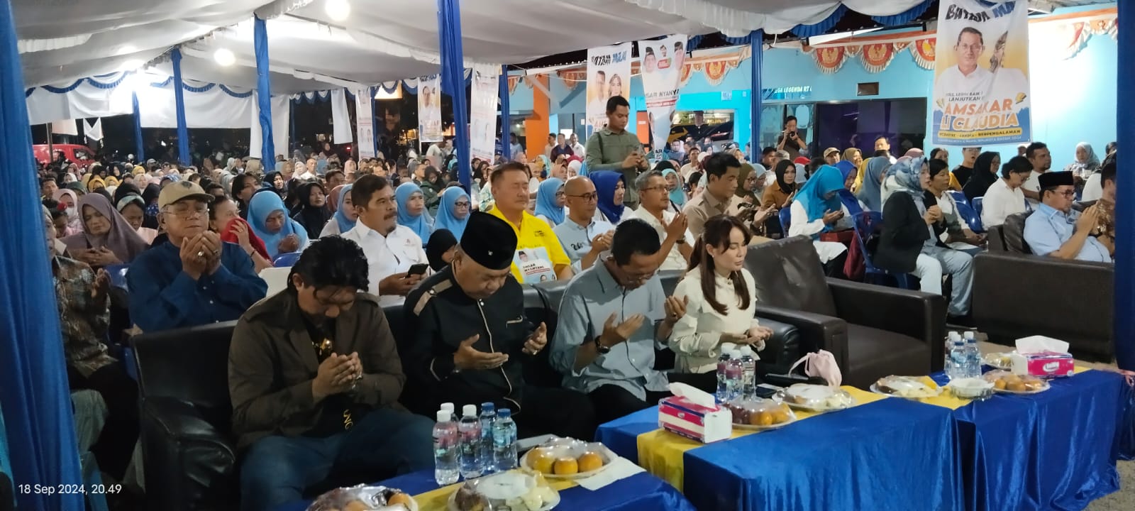 Bincang Santai dan Silahturahmi ASLI dengan Warga Batam Kota, Amsakar-Li Claudia Respon Keluhan Masyarakat