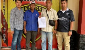 Direktur CV. Putra Andalas, Ignatius Apung Oktaviawan Resmi Dilaporkan di Polresta Barelang