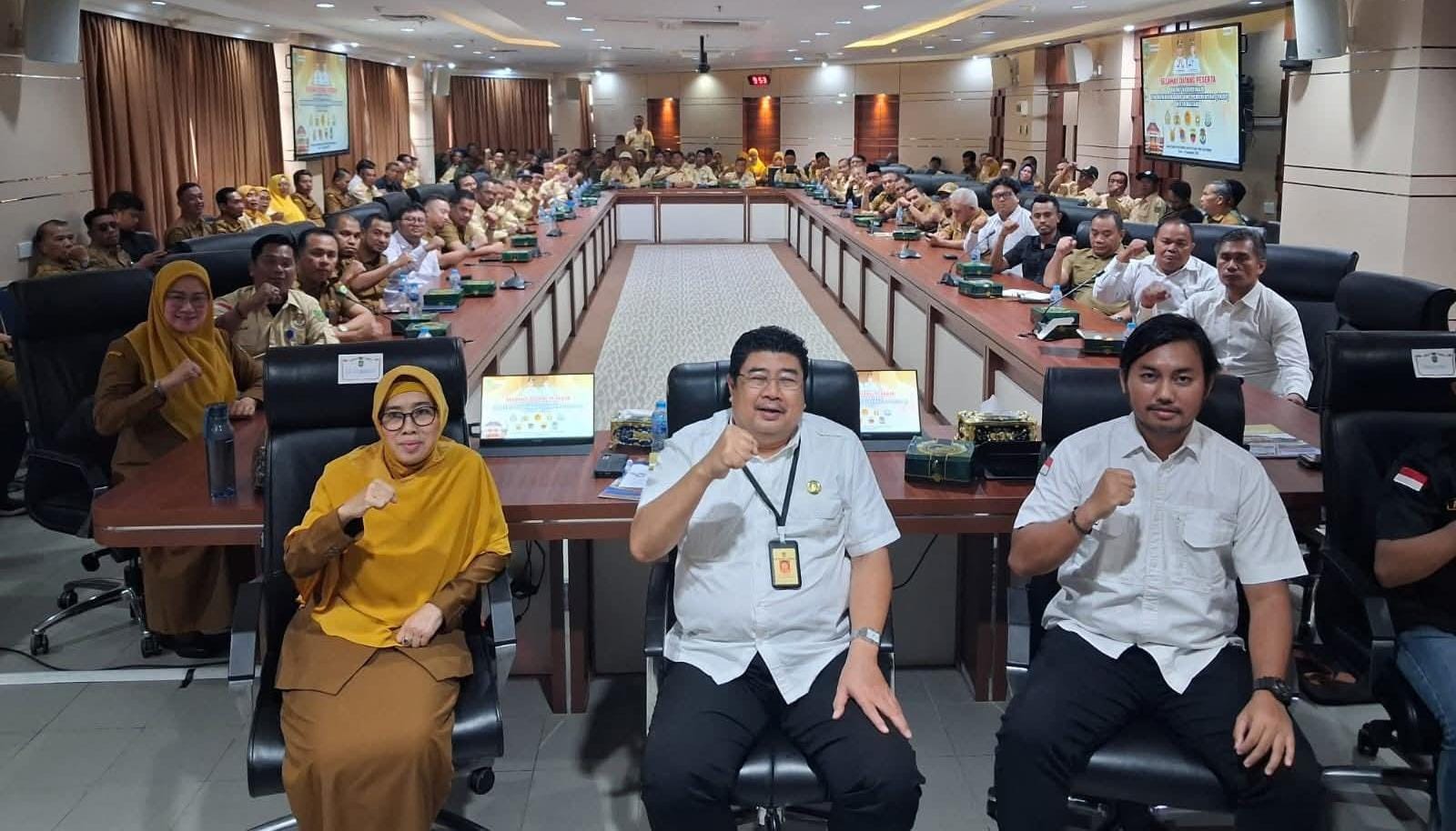 Heriman Pimpin Rapat Koordinasi Tim Kewaspadaan Dini Pemerintah Kota Batam