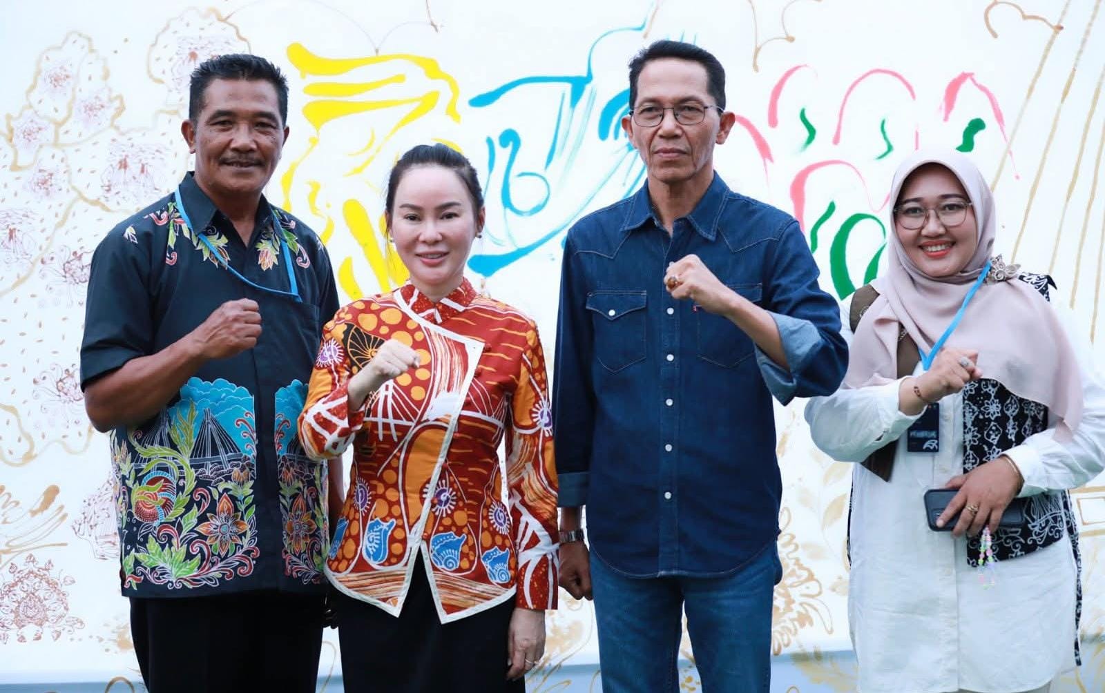 Awali dengan Membatik, Amsakar Bersama Li Claudia dan Erlita Pembukaan Expo BBFW 2025 di Kota Batam