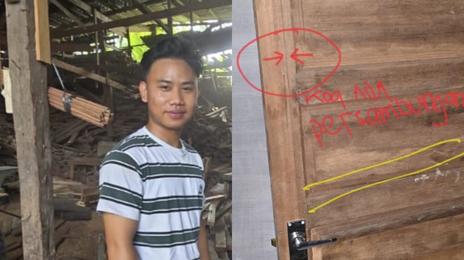 Taufik, Pemilik Usaha Panglong Tongat Diduga Tipu Pelanggan dan Akan Dipolisikan Taufik, Pemilik Usaha Panglong Tongat Diduga Tipu Pelanggan dan Akan Dipolisikan