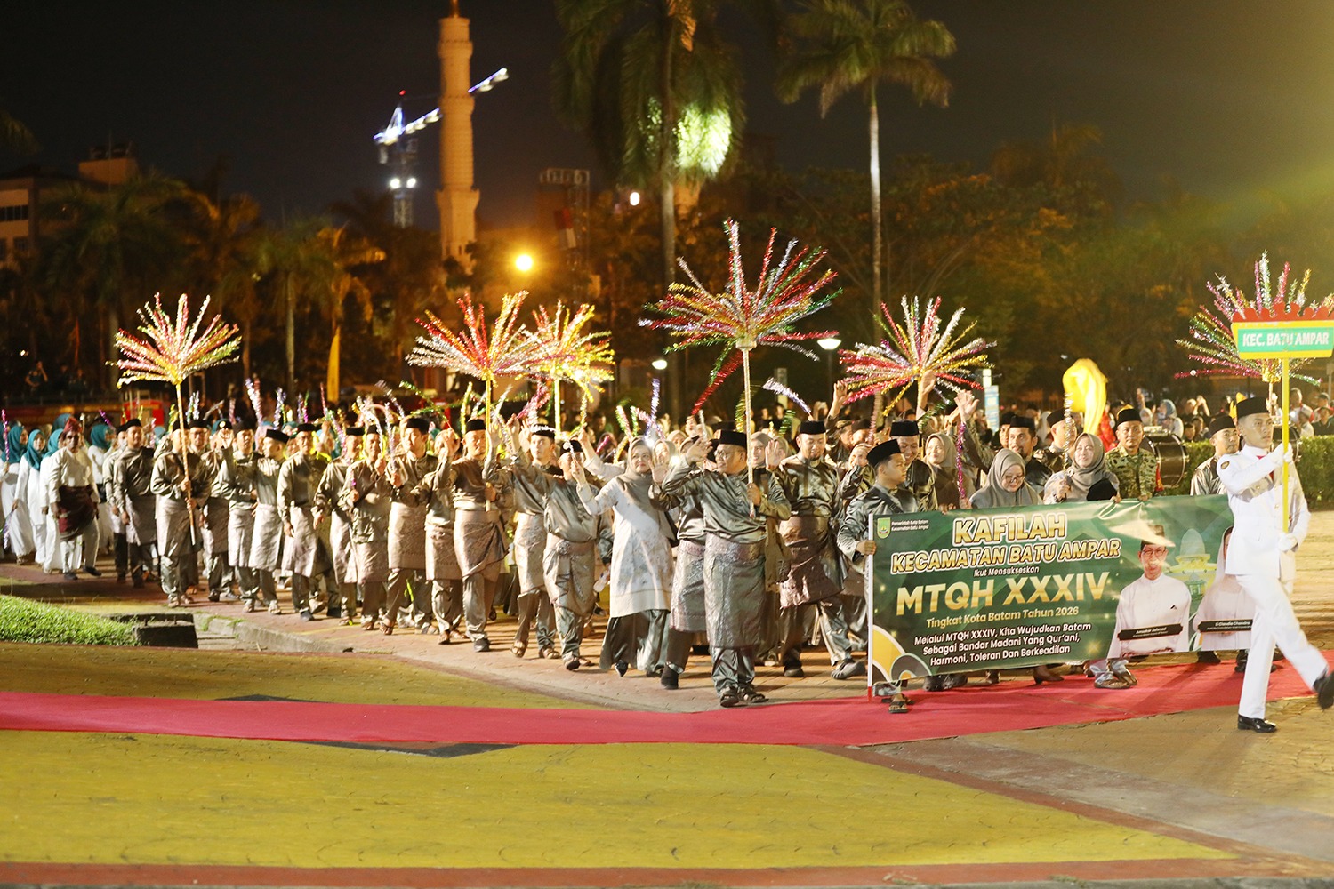 Ribuan Warga Hadiri Pembukaan MTQH XXXIV Batam