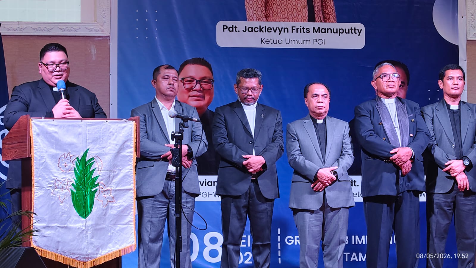 Pdt. Ronald Octavian Rampala Resmi Pimpin PGIW Kepulauan Riau Periode 2026 - 2031