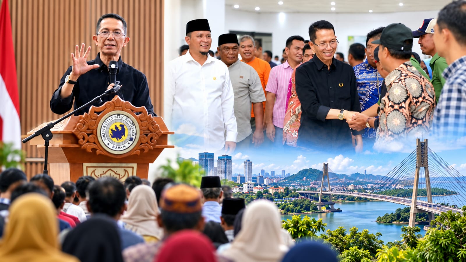 Amsakar Achmad Tegaskan Pembangunan Batam Terus Berjalan, Kolaborasi dengan Masyarakat Diperkuat Amsakar Achmad Tegaskan Pembangunan Batam Terus Berjalan, Kolaborasi dengan Masyarakat Diperkuat