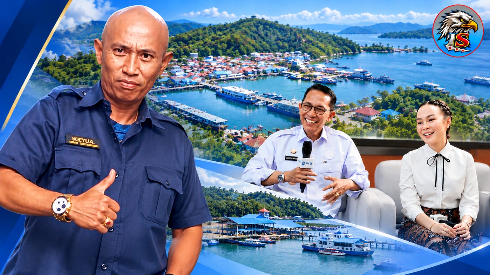 Dari Belakang Padang, Usop Beri Dukungan kepada Amsakar Achmad dan Li Claudia Dari Belakang Padang, Usop Beri Dukungan kepada Amsakar Achmad dan Li Claudia