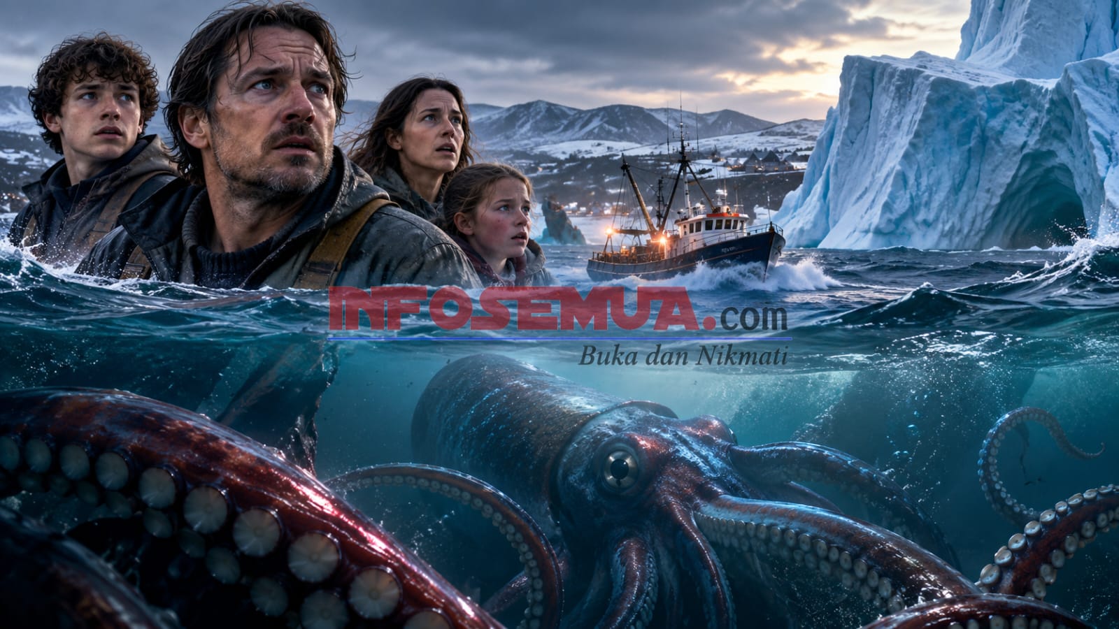 Ending Below Netflix Terungkap, Misteri Cumi-Cumi Raksasa Bikin Penasaran